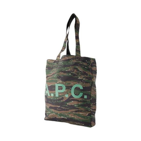 Lou Reversible Tote Bag - A.P.C. - Synthetic - Khaki - Picture 2 of 4